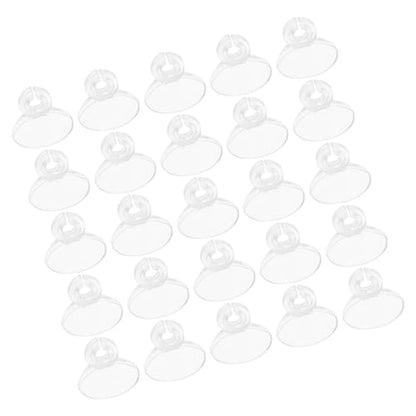 Toyvian 40pcs Fish Tank Oxygen Cup Clips Soft Card Slot Design Easy Installation Aquarium Holder for Efficient Oxygen Supply Systems