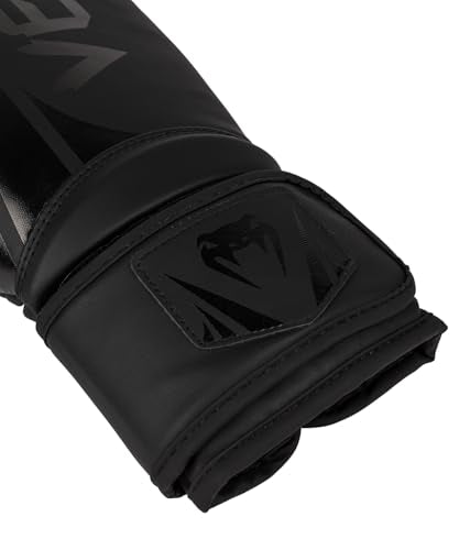 Venum Challenger Boxing Gloves - color: Black/Black, size: 8-Ounce, style: Challenger 2.5