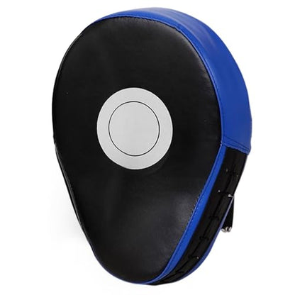 Boxing Pads Training Shock-absorbing Punching Mitts Training Paws Martial | Curved for Jiu-jitsu Kali Thai Karate Home Gym Club Boxing Equipment - color: Blue