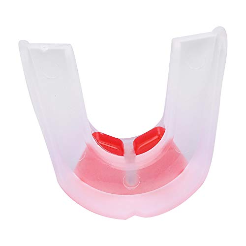 Double Sided Adult Teeth Tooth Protector Boxing Taekwondo Accessory, Safetguard Double Mouthguard, Double Sided Boil and Bite