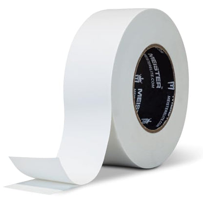 Meister Double-Sided 2" Floor Mat Tape - Secures Exercise Mats & Rugs
