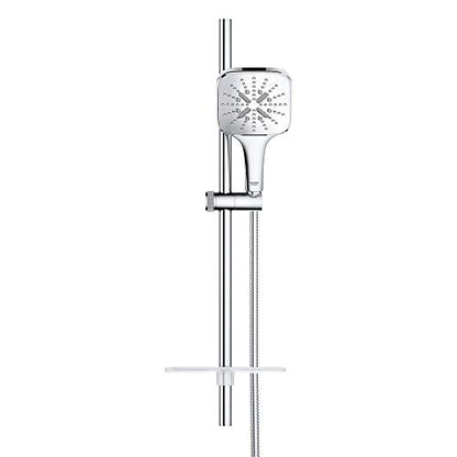 GROHE 26585000 Rainshower SmartActive 24" Shower Slide Bar Kit - 3 Sprays, 1.75 gpm, Starlight Chrome