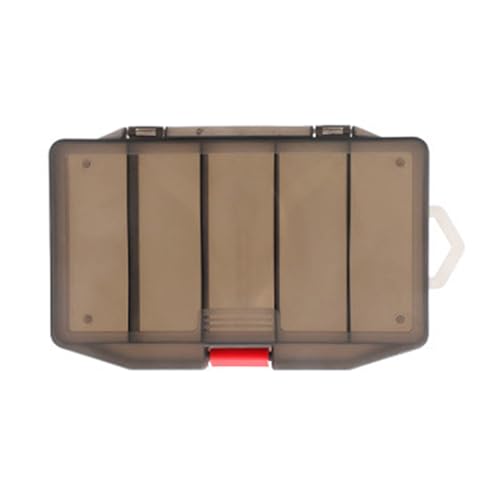Grids Fishing Tackle Box Waterproof Seal Fishing Tool Storage Box Lures Baits Storage Case with Adjustable Compartments