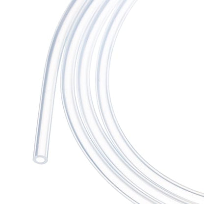 1m(3.3ft) 1.5mm(1/16") ID x 3mm(1/8") OD Silicone Tubing Clear Industrial Plastic Tubing Pure Silicone Hoses for Pump Siphoning Draining Irrigation Brewing - color: Clear, size: 1/16" x 1/8"