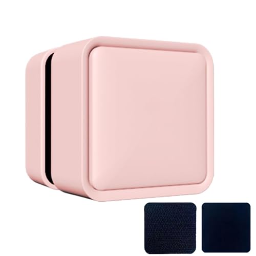 Aquarium Magnet Glass Cleaner,Small Brush Scrubber Remover | Fish Tank Scrubber,for Saltwater Betta Algae Turtle Reptile Terrarium Wall Kitchen Living Room Water - color: Pink