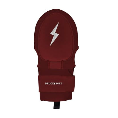 BRUCE BOLT Original Series Sliding Mitt - color: Maroon, size: Adult