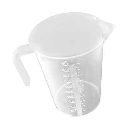 Cabilock 2pcs Thickened Measuring Cup for Aquariums Accurate Water Change Tool Scale for Fish Feeding and Liquid Measurement Capacity Easy to Read and Non-breakable Design