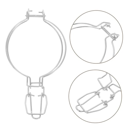 5pcs Stainless Steel Jar Wire Clips Sealing Buckles for Containers Optimal Freshness Preservation for Home Kitchen Restaurants and Canning Multipurpose Food Storage Accessories