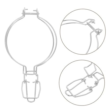 5pcs Stainless Steel Jar Wire Clips Sealing Buckles for Containers Optimal Freshness Preservation for Home Kitchen Restaurants and Canning Multipurpose Food Storage Accessories