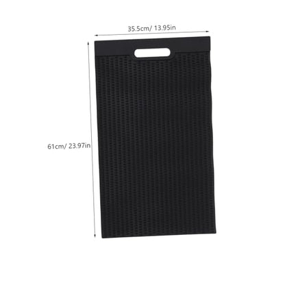 COLLBATH Fish Fillet Mat for Kitchen Use Non-Slip PVC Fish Cleaning Board Multifunctional Pad for Scaling and Draining Compact Design for Small Spaces