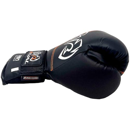 RIVAL Boxing RB1 Ultra Bag Gloves, 20th Anniversary Edition, High-Density Multi-Layered Padding and Signature Wrist Lock Strapping System - color: Black, size: Medium