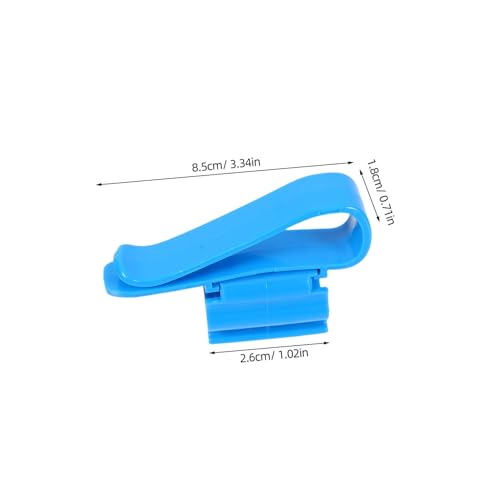 6pcs Aquarium Hose Clamps Plastic Water Pipe Fixing Clips for Fish Tank Accessories Easy to Install Remove for Water Pipe Connection and Replacement