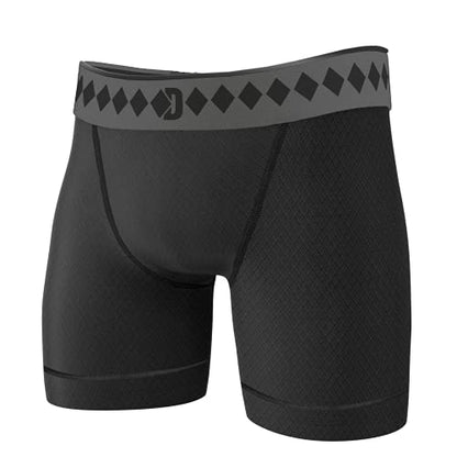 Diamond MMA Compression Performance Short with Built-in Jock Strap and Athletic Cup System - size: Large