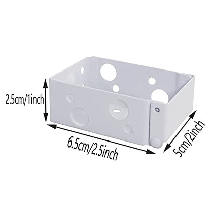4PCS 2SETS Blind Installation Brackets Blind Brackets Low Profile Box Mounting Bracket Installation Bracket for Window Blinds