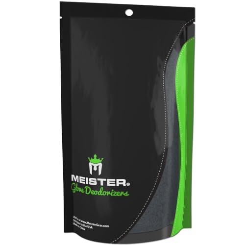 Meister Glove & Shoe Deodorizers - Absorbs Stink & Leaves Fresh - Cedar | Essential for boxing & sports gloves, shoes, cleats and bags with scented filling that helps absorb moisture and odor