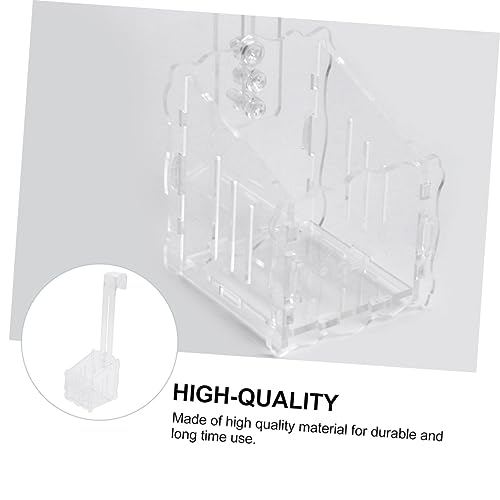 BESPORTBLE 2pcs Superior Acrylic Aquatic Planting Cup Water Grass Landscape Cups Fish Tank Plant Anchor Aquarium Decor