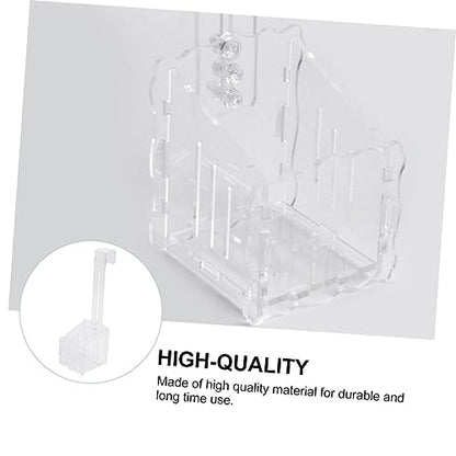 BESPORTBLE 2pcs Superior Acrylic Aquatic Planting Cup Water Grass Landscape Cups Fish Tank Plant Anchor Aquarium Decor