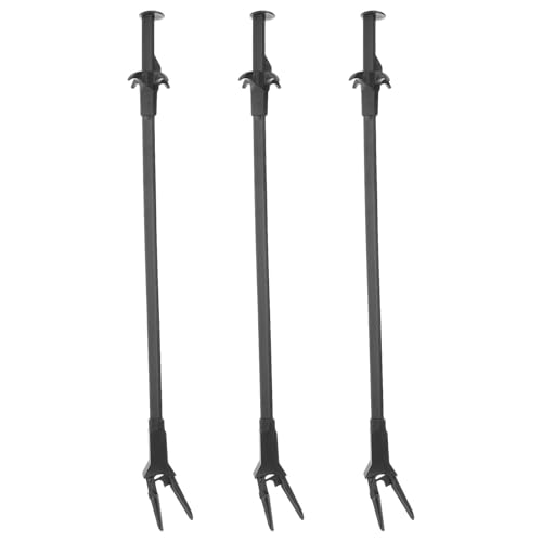 3Pcs Aquarium Maintenance Tongs: Aquarium Cleaning Tongs 19.7inch - Fish Tank Long Grabber - Aquatic Plant Tweezers for Gravel Cleaning Plant Placement