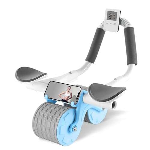 2026 Upgraded Ab Roller Wheel with Elbow Support - color: Blue
