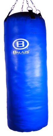 Balazs Coated Canvas Heavy Bag - Double-End Ready - color: Blue, size: 70 lb (14"x39")