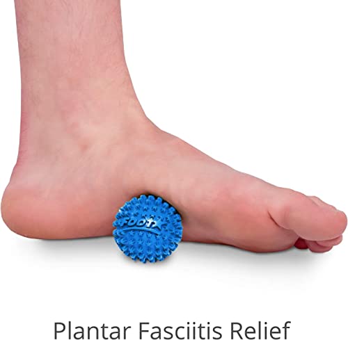 Body Back Wooden Foot Roller & Foot Star® Massage Ball Bundle for Foot Pain | FSA Eligible Foot Roller & Massage Ball For Trigger Point Therapy, Full Body Massage Tool For Plantar Fasciitis, & Relaxation - style: Bundled