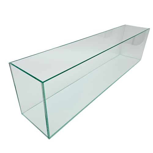 Lifegard Aquatics Bookshelf Aquarium – 11 Gallon Clear Glass Fish Tank with 5mm Thick Glass – for Freshwater/Marine, Leak-Proof, Home/Office Decor