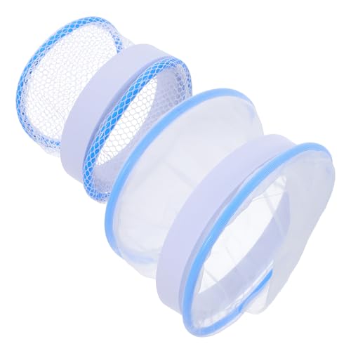 DOITOOL Aquarium Fish Breeding Box Floating Nylon Mesh Isolation Chamber with Lid for Guppy Fry Hatchery Tank Fish Tank Spawning Nest Breeder Kit