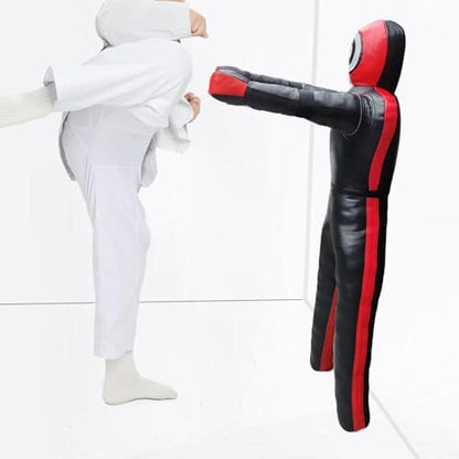 Professional Wrestling Dummy Punching Bag Unfilled Standing Multipurpose Boxing Grappling Training Aid for Practice
