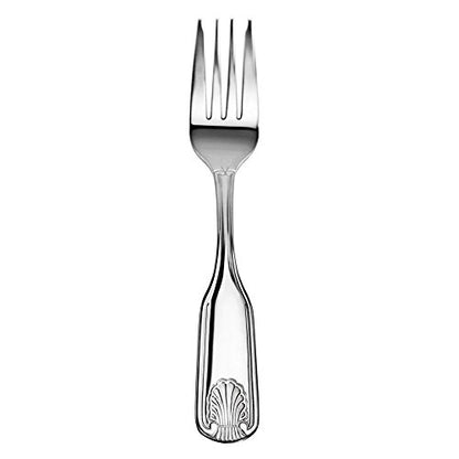 New Star Foodservice Shell Pattern 18/0 Stainless Steel Flatware Set, 60-Piece Set, Commercial Grade - size: 60-Piece Flatware Set