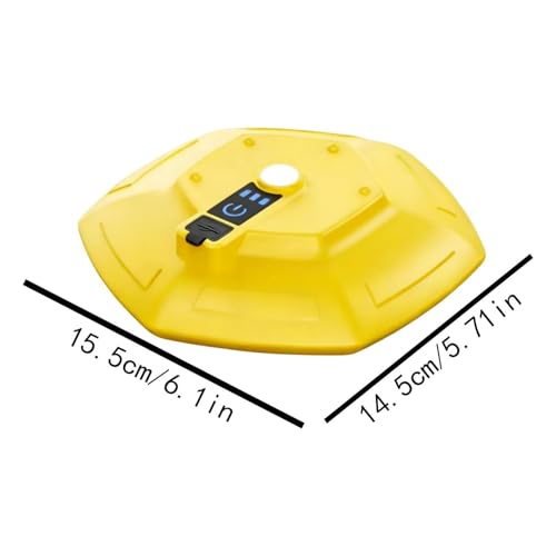 Rechargeable Bait Aerator - Floating Air Pump, Bait Bucket Aerator Pump for Oxygenating, Aquarium Boat Gear, Outdoor Garden Tool with Buoyant-Frame Design, Aerating Device for Aquatic Life Support