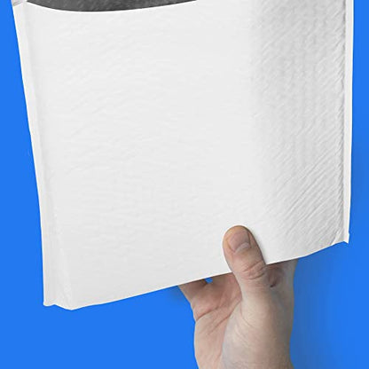 The Boxery 7.25x12" #1 Poly Bubble Mailers 50 Pack, Padded Envelopes, Self Seal, Waterproof Shipping Bags for Shipping & Packaging - size: #1 7.25x12'' (100)