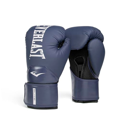 Everlast Elite 2 Boxing Gloves - color: Navy, size: 16 oz