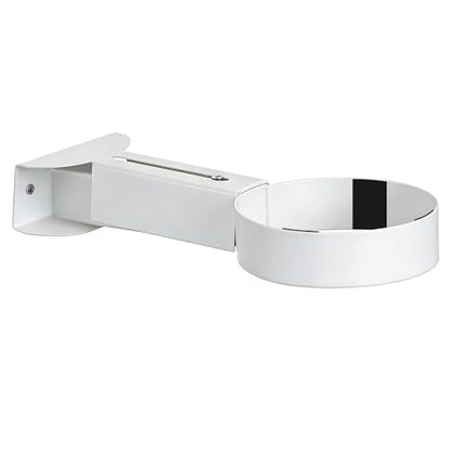 1 Pcs Sensory Bubble Tube Wall Bracket Extending 11 cm Diameter Wall Mounted Bubble Light Holder Water Floor Lamp Holder to Prevent Spillages and Keep Fish Aquarium Tank Stand Safe (White) - color: White