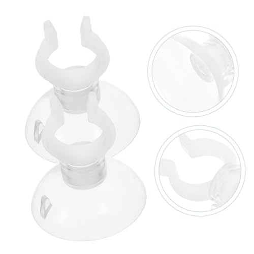 POPETPOP Aquarium Rim Clamp Soft Aquarium Tank Water Filler Cup Clips Tank Hose Holder