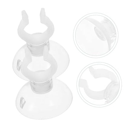 POPETPOP Aquarium Rim Clamp Soft Aquarium Tank Water Filler Cup Clips Tank Hose Holder
