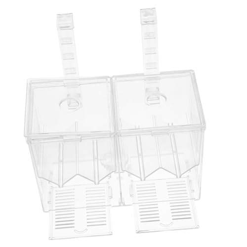YARNOW Aquarium Isolation Box for Fish Breeding Separation Container Easy Install Breeding Holder to Increase Survival Rate Sturdy Design for Fish Tank Use