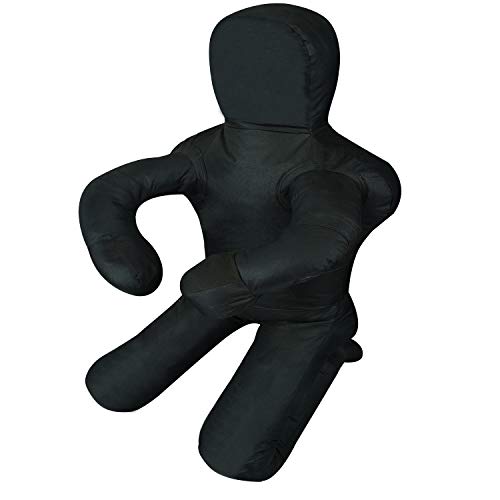 ROAR Brazilian Jiu Jitsu MMA Grappling Dummy Wrestling Bag Judo Martial Arts Unfield - color: Black-Bend