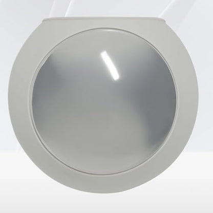 Silicone Wall Mounted Vase, Silicone Wall Planter Vase Plant Pot No Drilling, Oblate Globe Propagation Station, Clear Fish Tank Mount for Air Plants, Succulents, Hydroponics Plants - color: Light Gray