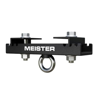 Meister Beam Clamp Hanger Mount for Heavy Bags & Overhead Gear | Commercial-grade low-profile ceiling mount for I-Beams & H-Beams. For boxing punching bags, suspension straps & more - style: Beam Flange Width: 3.5" - 5.5" (9 - 14cm)