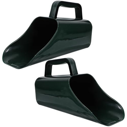 2pcs Aquarium Sediment Cleaning Shovel Bucket, Multifunctional Fish Tank Soil Scooper with Drainage Holes, Handheld Mud and Gravel Scooping Tool for Aquarium Plant Care