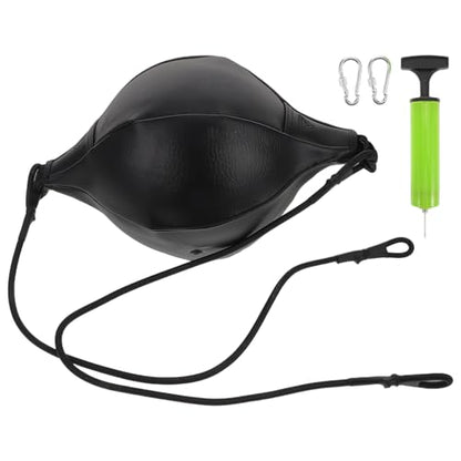 Cabilock Double End Boxing Reaction Ball Pu Hanging Speed Punch Bag Set with Pump, Air Needle, and Hook for Home Boxing Training and Reflex Coordination