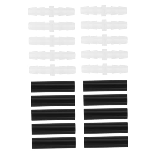 POPETPOP 10pcs Aquarium Oxygen Hose Connectors Plastic Tube Connectors Oxygen Adapter for Fish Tank Air Pump Accessories