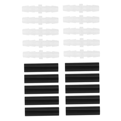 POPETPOP 10pcs Aquarium Oxygen Hose Connectors Plastic Tube Connectors Oxygen Adapter for Fish Tank Air Pump Accessories