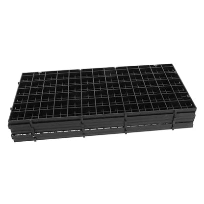 VICASKY 6Pcs Fish Tank Divider Durable Plastic Plates Multi Design for Enhanced Water Flow for Freshwater Saltwater Aquariums for Home