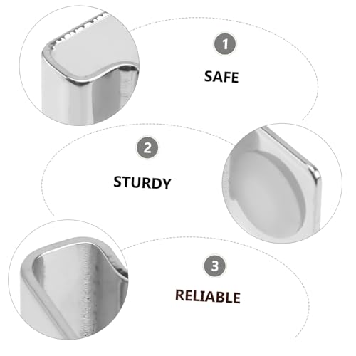 BESPORTBLE 12pcs Aquarium Lid Brackets Fish Tank Cover Clips for Secure Glass Support Easy Installation Suitable for Rimless Aquariums