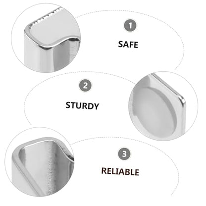BESPORTBLE 12pcs Aquarium Lid Brackets Fish Tank Cover Clips for Secure Glass Support Easy Installation Suitable for Rimless Aquariums