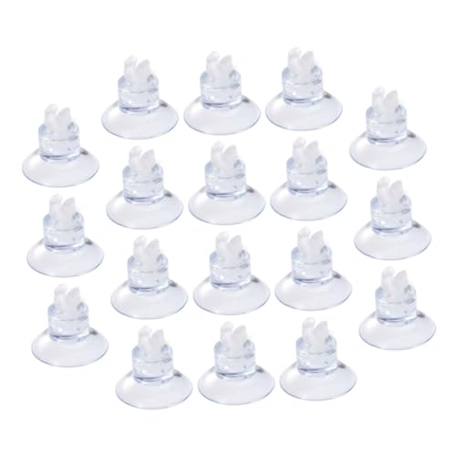 YARNOW 18pcs Aquarium Cup Clips for Airline Tubing Fish Tank Hose Holder Sturdy Material Easy to Install for Oxygen Tubes