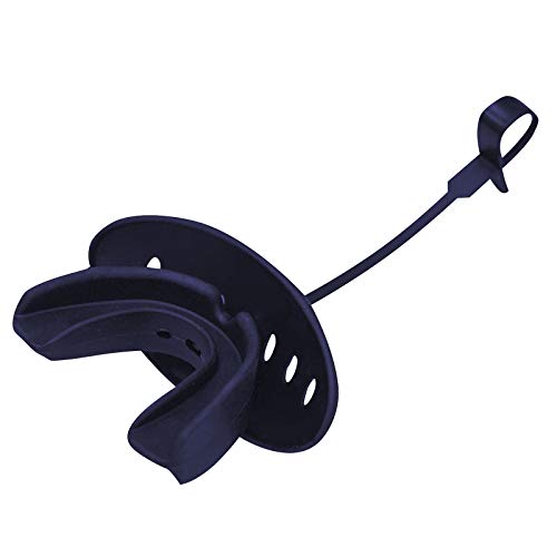 Champro Mouthguard with Lip Protector - color: Navy, size: Adult