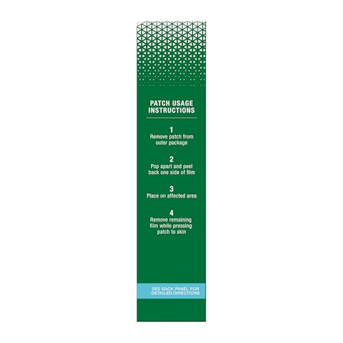 Biofreeze Pain Relief Patch, Large, 5 Patches - size: 5 Patches