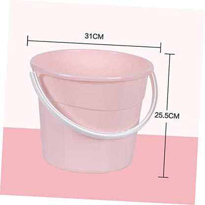 Heavy-Duty Water Container with Comfortable Handle Versatile Utility Bucket for Home Cleaning Car Wash and Fishing Lightweight and Rustproof Design